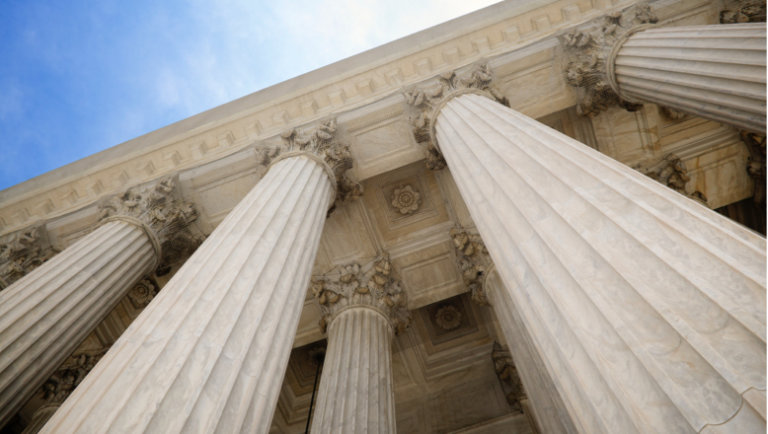 Courthouse columns